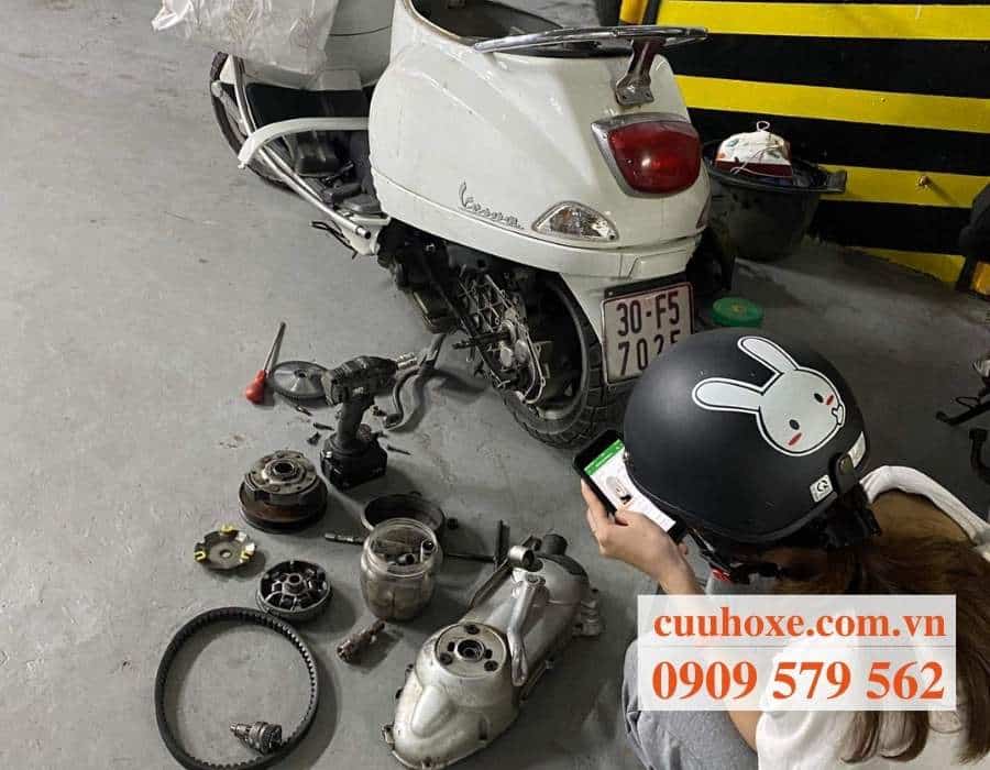 Các trường hợp xe máy bị hư hỏng