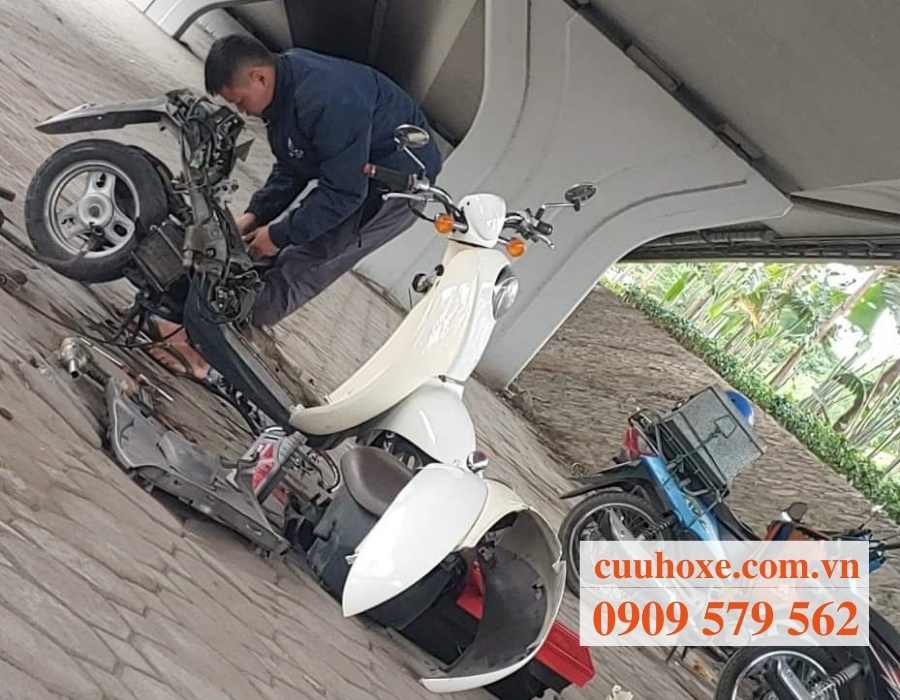 Địa chỉ sửa xe tay ga uy tín, chuyên nghiệp tại Hà Nội và TPHCM - cuuhoxe.com.vn