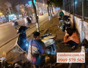 Dịch vụ cứu hộ xe máy, vệ sinh kim phun nhanh tại Minh Thức Motor