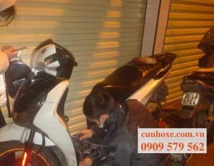 vá xe lưu động Minh Thức