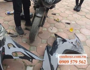 Xe máy bị ngập nước, chết máy phải làm sao