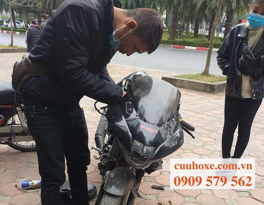 dịch vụ cứu hộ Xe máy bị ngập nước, chết máy tận nơi 247
