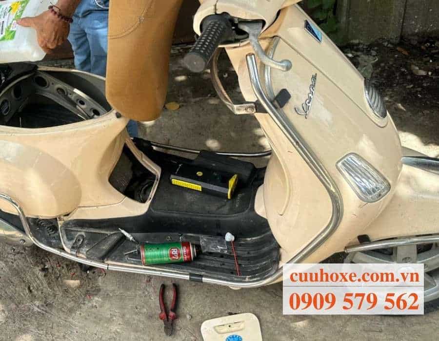 dịch vụ sửa chữa Vespa, Piaggio Hà Nội tại Minh Thức Motor