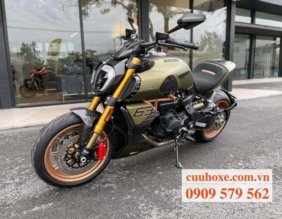 Cứu hộ xe motor Ducati pkl cấp tốc uy tín tại TPHCM