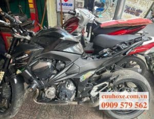 Cứu hộ xe motor Kawasaki pkl cấp tốc uy tín tại TPHCM