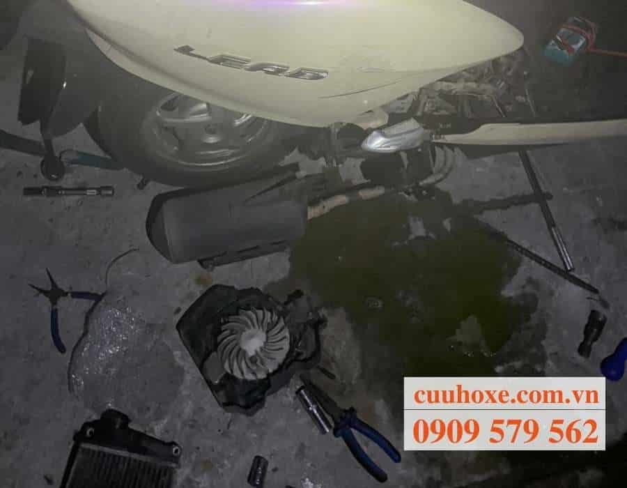 Sửa xe honda lead tại chỗ