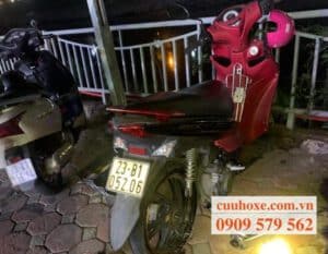 Cứu hộ xe máy cấp tốc giá rẻ thành phố Bắc Ninh