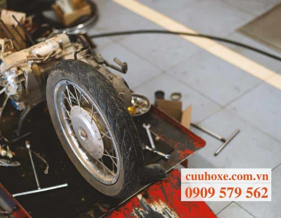 Sửa toàn bộ khung xe cho xe máy