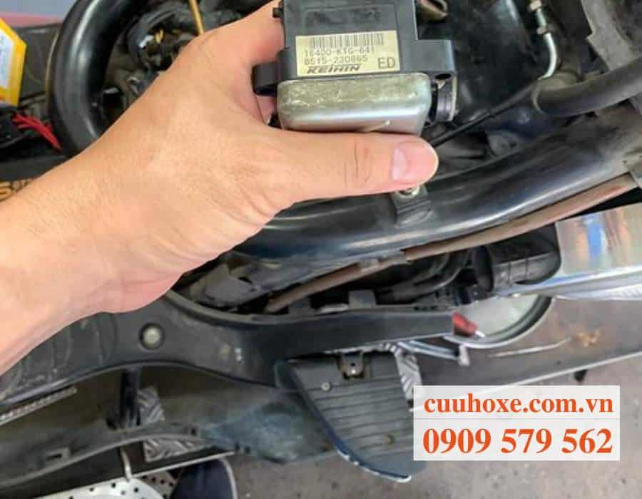 Đội Cứu hộ xe máy quận Ô Môn