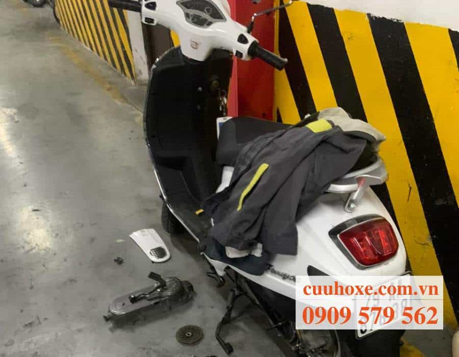 Đội cứu hộ xe máy lưu động 24h quận Ô Môn