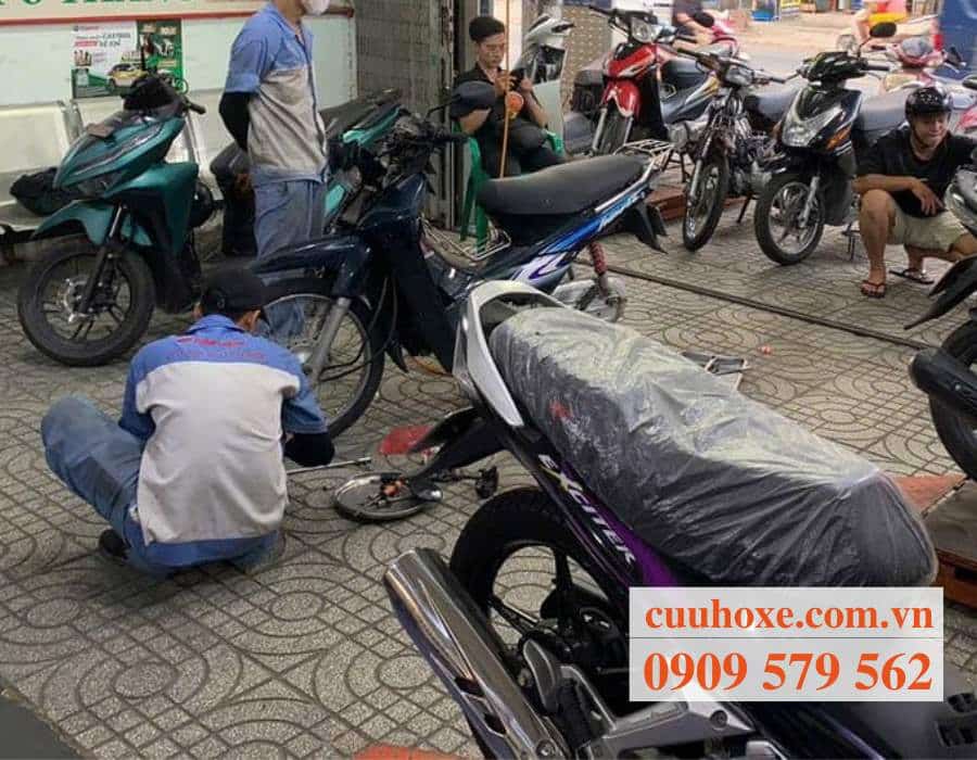 Vá Vỏ Xe Máy Lưu Động Vũng Tàu Giá Rẻ 2424