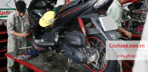 Thay săm xe máy Air Blade lưu động tại nhà