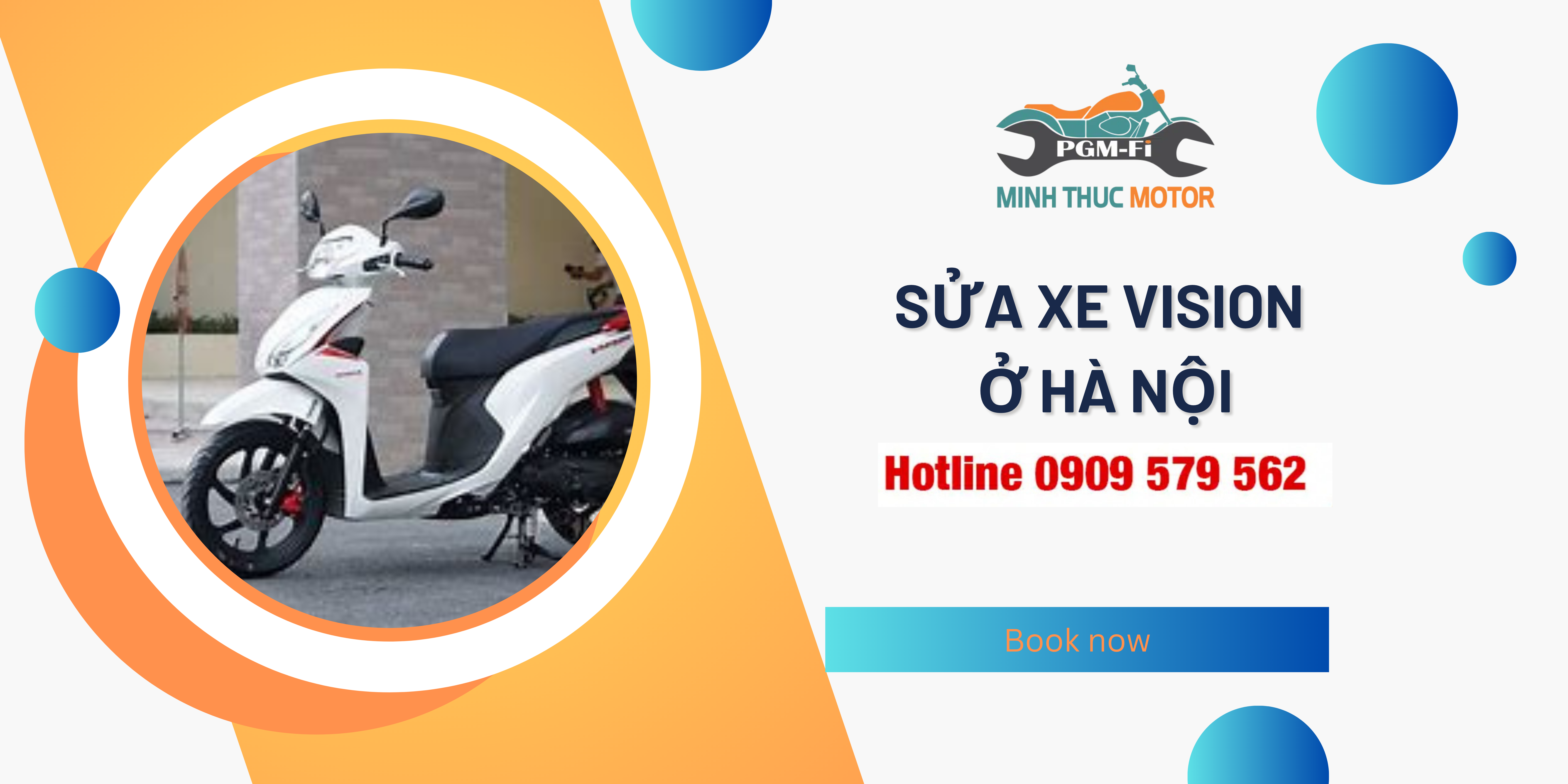 Sửa xe Vision ở hà nội
