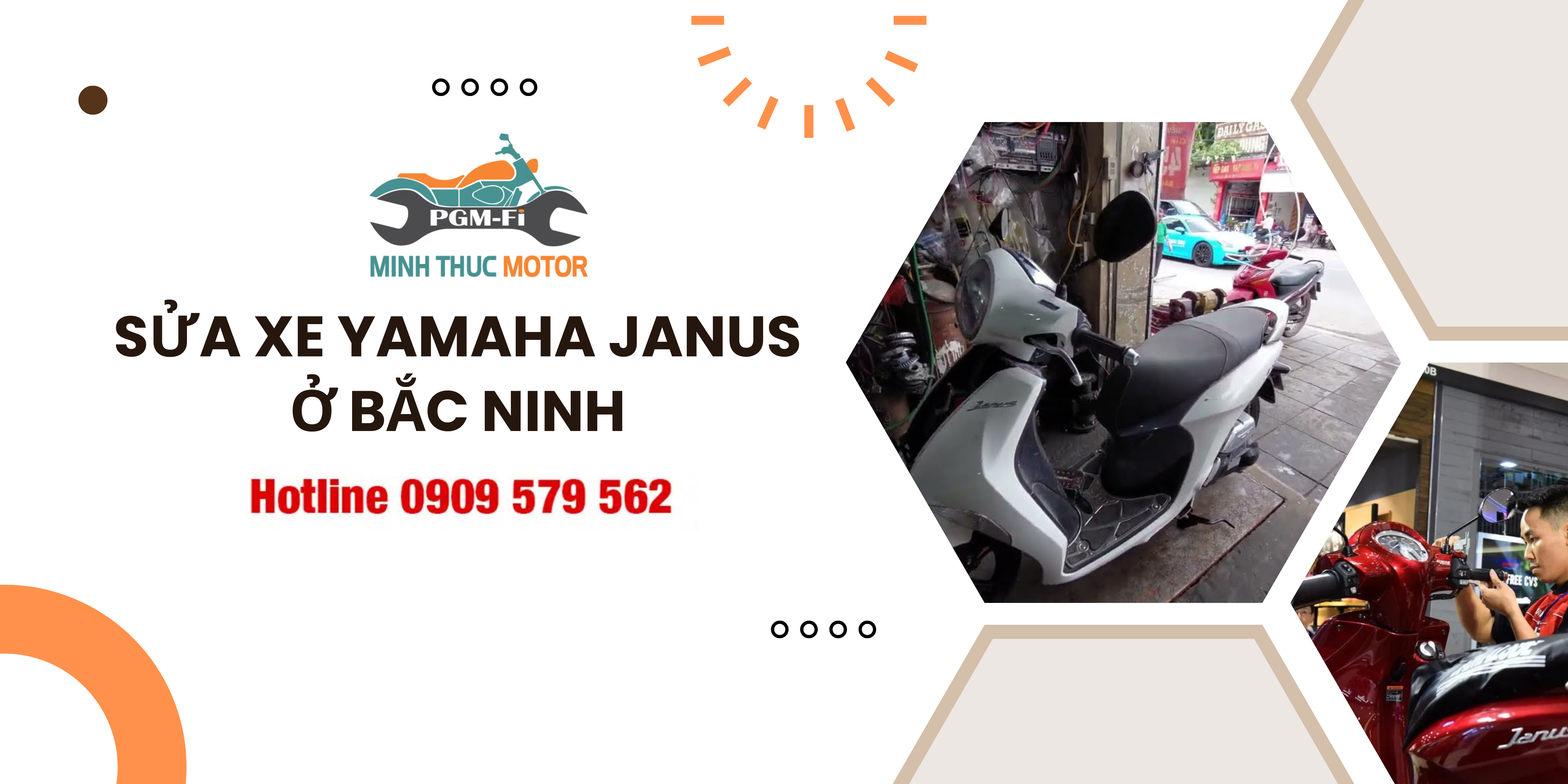 Sửa xe Yamaha Janus ở Bắc Ninh
