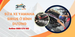 Sửa xe Yamaha Sirius ở Bình Dương