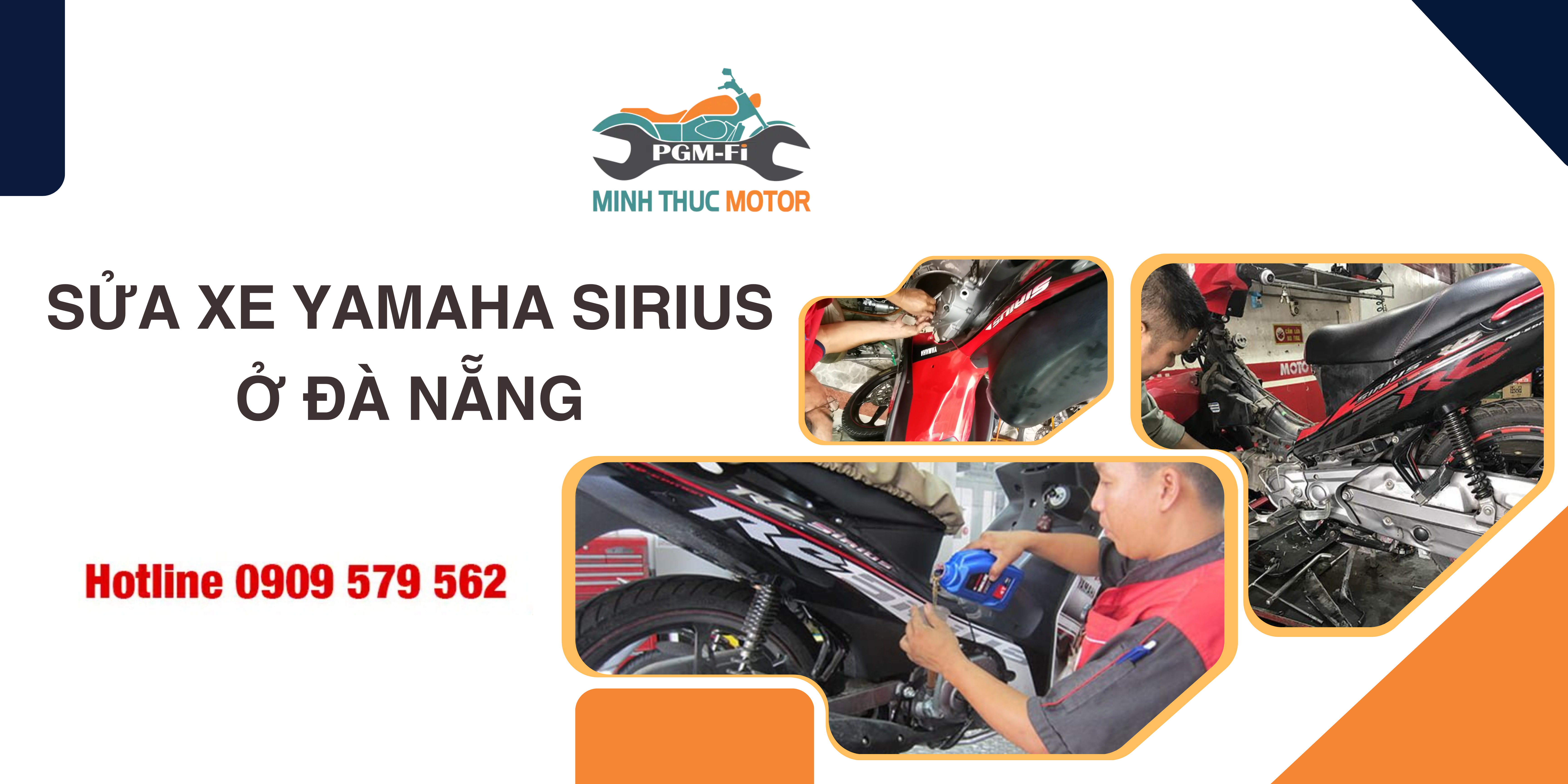 Sửa xe Yamaha Sirius ở Đà Nẵng