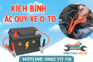 Kích bình ắc quy xe ô tô ở quận Đống Đa
