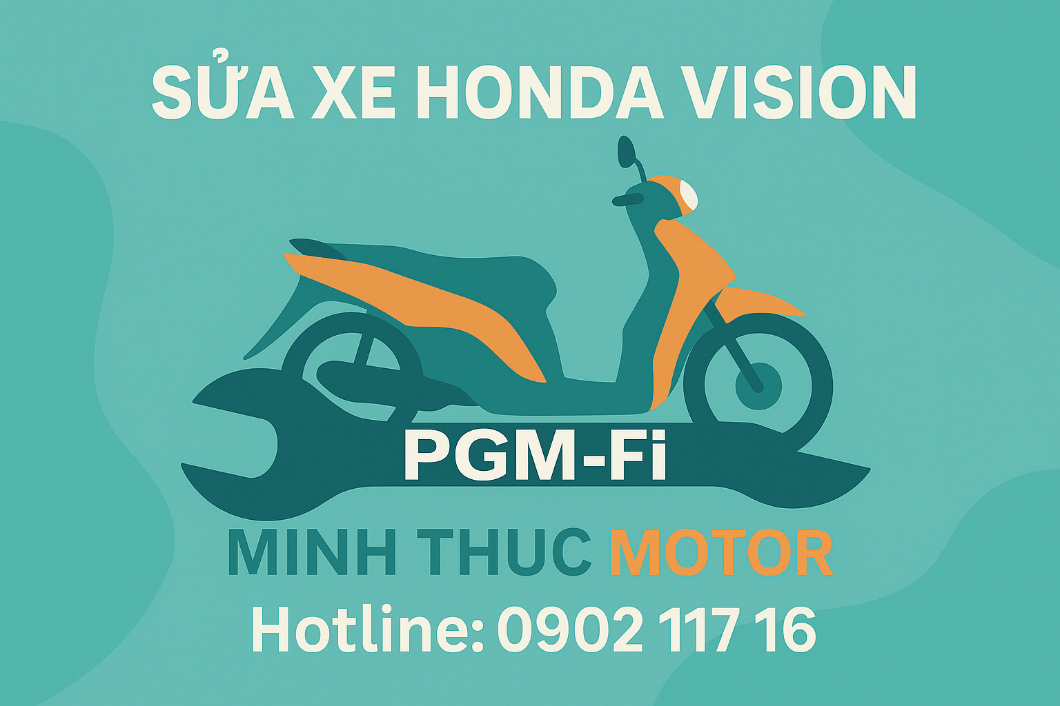 Sửa Xe Honda Vision Ở Phường Cầu Giấy
