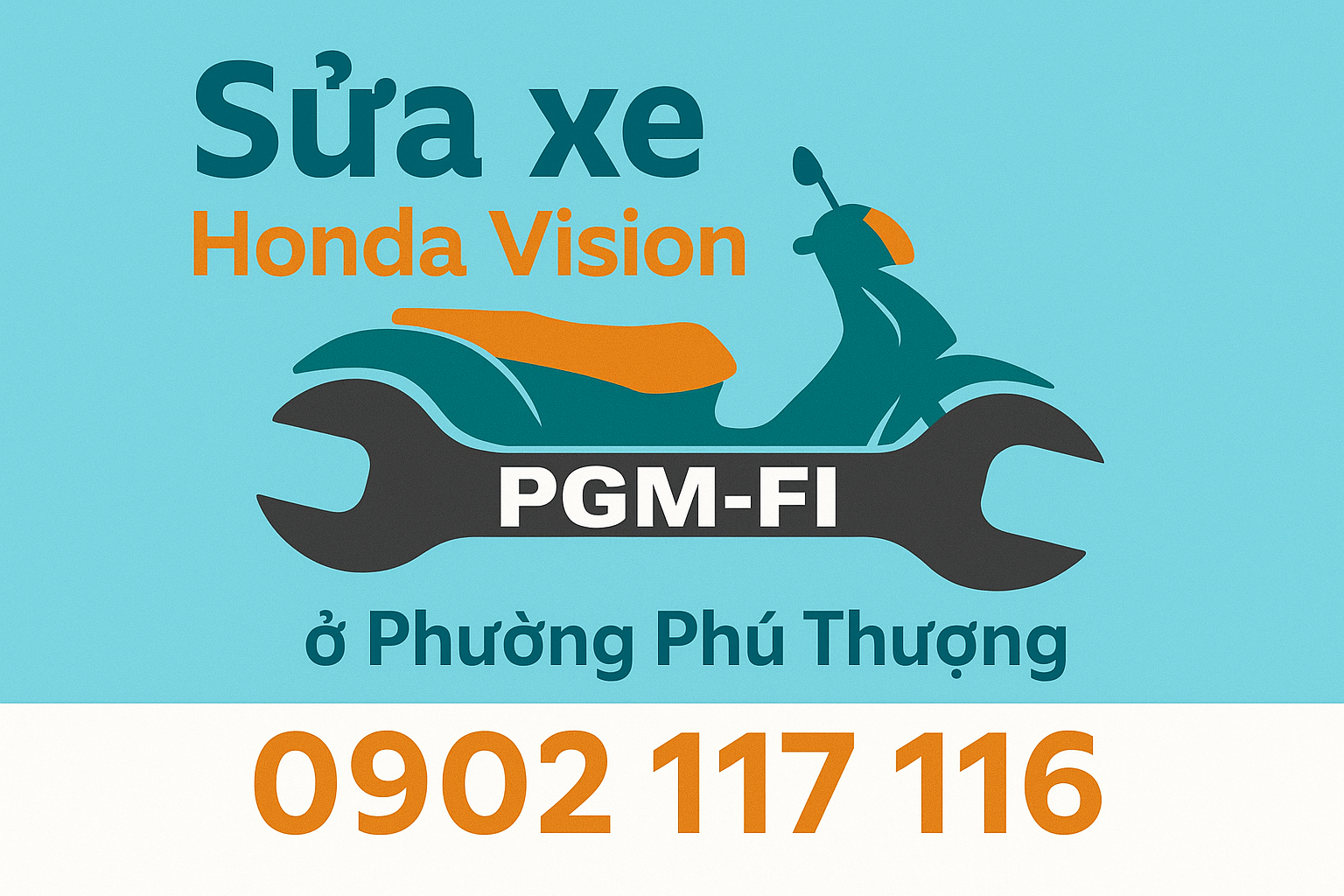Sửa xe Honda vision ở Phường Tây Hồ