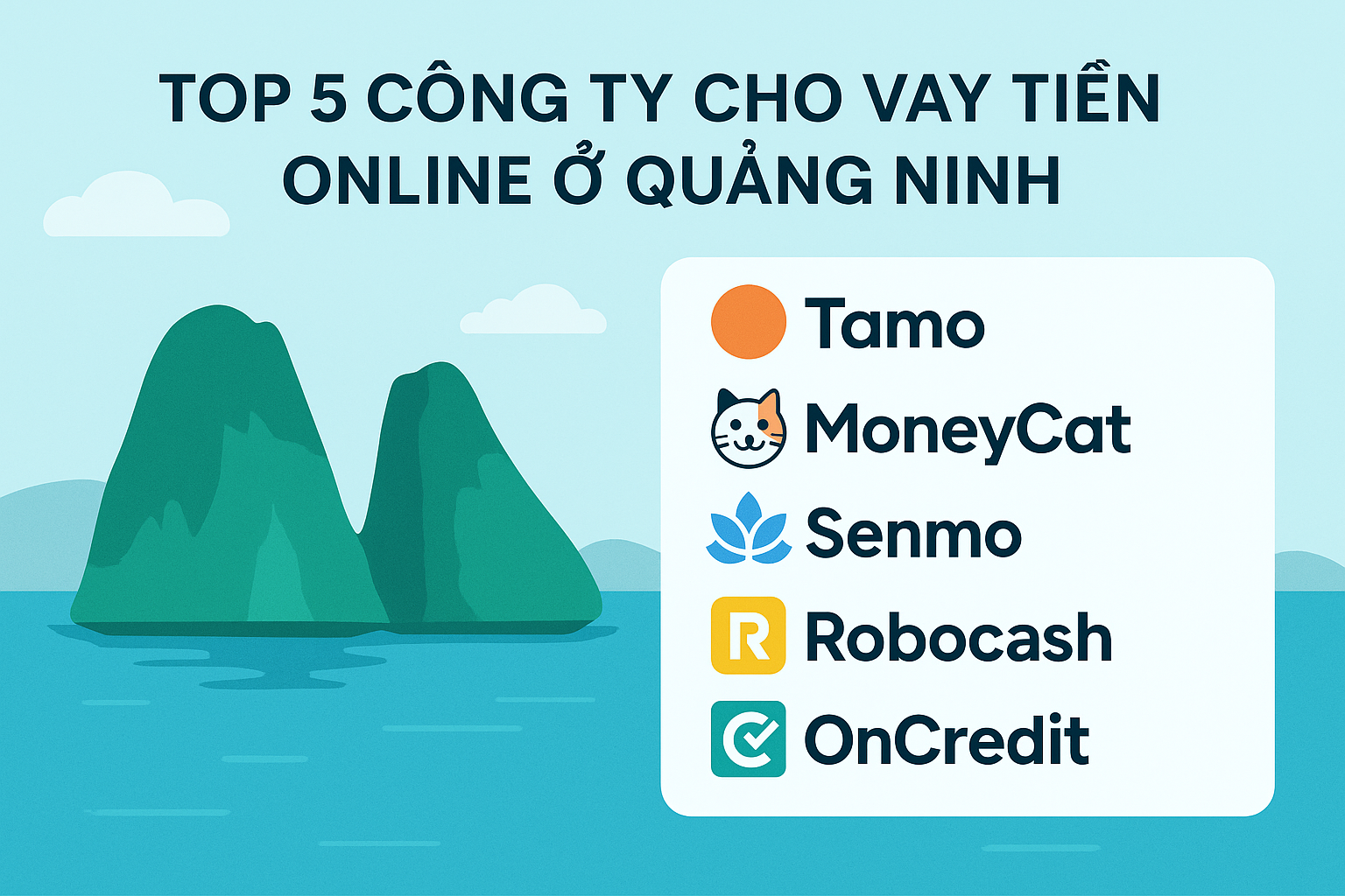 Top 5 công ty cho vay tiền online ở Quảng Ninh