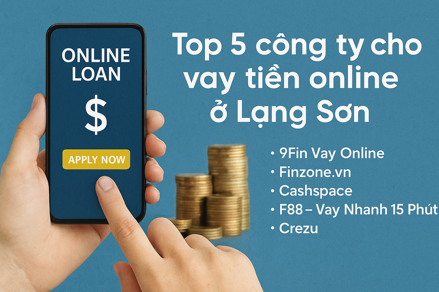 Top 5 công ty cho vay tiền online ở Lạng Sơn