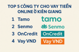 Top 5 Công Ty Cho Vay Tiền Online Ở Kiên Giang