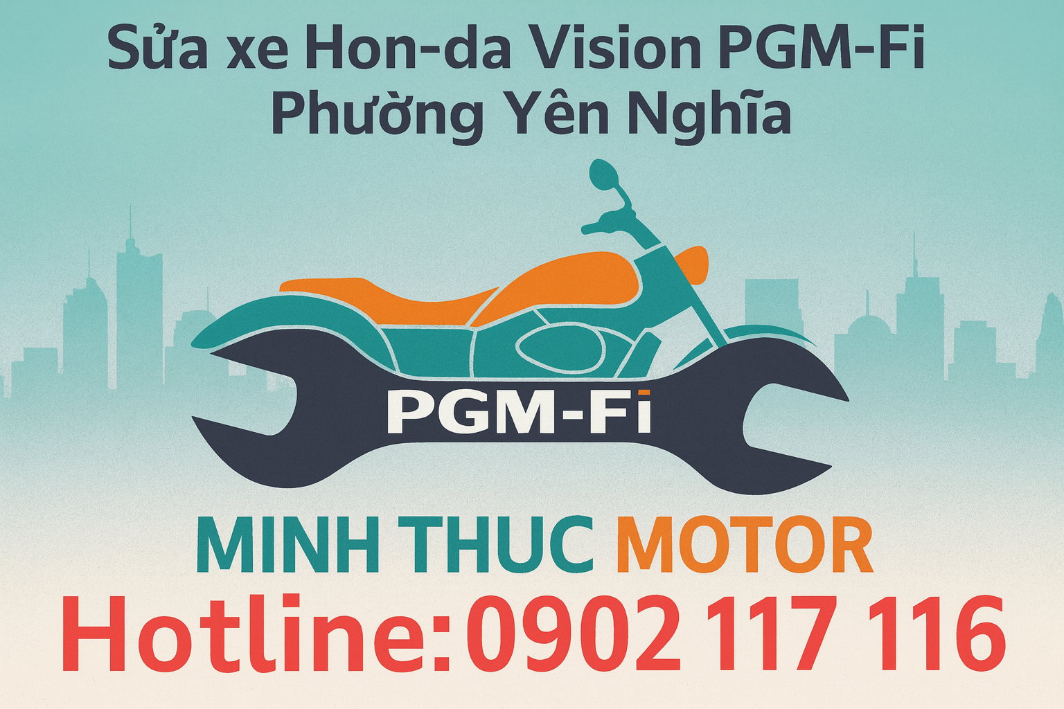 Sửa xe Honda vision ở Phường Yên Nghĩa