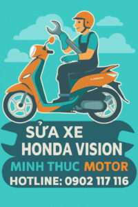 Sửa xe Honda Vision ở Phường Xuân Hòa