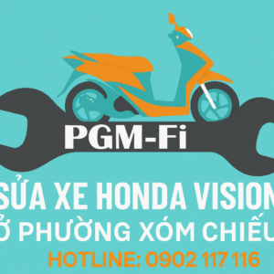 Sửa xe Honda Vision ở Phường Xóm Chiếu