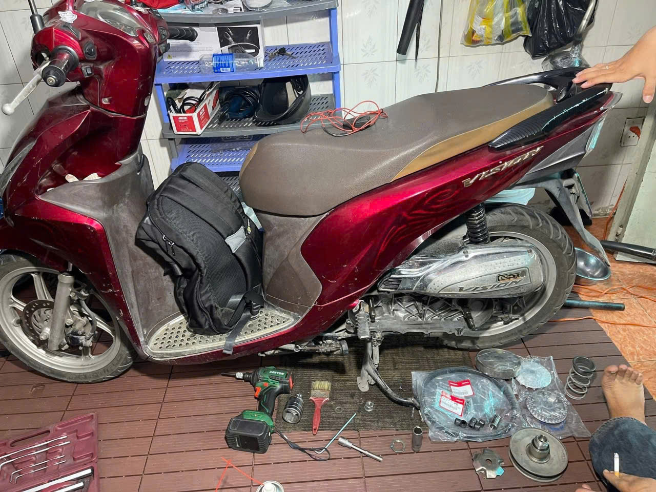 Sửa xe Honda Vision ở Phường Bình Tân