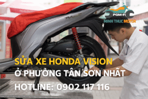Sửa xe Honda Vision ở Phường Tân Sơn Nhất