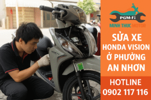 Sửa xe Honda Vision ở Phường An Nhơn