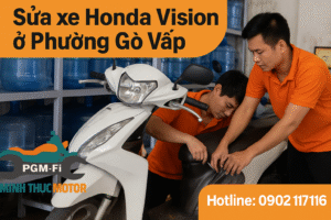 Sửa xe Honda Vision ở Phường Gò Vấp
