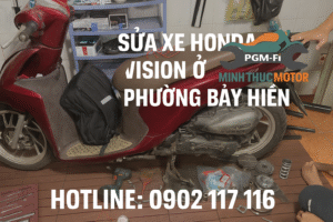 Sửa xe Honda Vision ở Phường Bảy Hiền