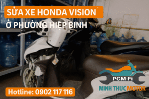 Sửa xe Honda Vision ở Phường Hiệp Bình