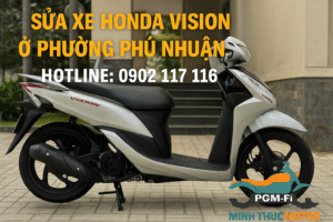 Sửa xe Honda Vision ở Phường Phú Nhuận