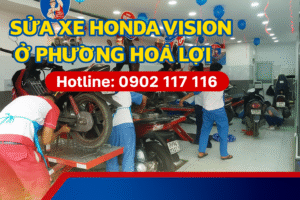 Sửa xe Honda Vision ở Phường Hòa Lợi