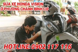 Sửa xe Honda Vision ở Phường Chánh Bình Cơ