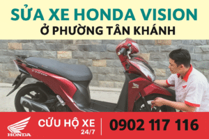 Sửa xe Honda Vision ở Phường Tân Khánh