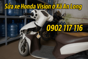 Sửa xe Honda Vision ở xã An Long