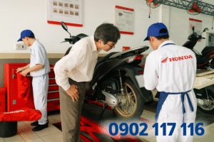 Sửa xe Honda Vision ở xã Minh Thạnh