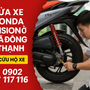 Sửa xe Honda Vision ở xã Đông Thạnh