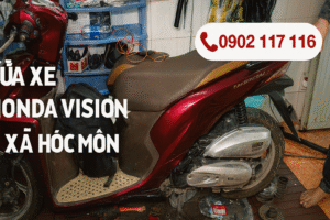 Sửa xe Honda Vision ở xã Hóc Môn
