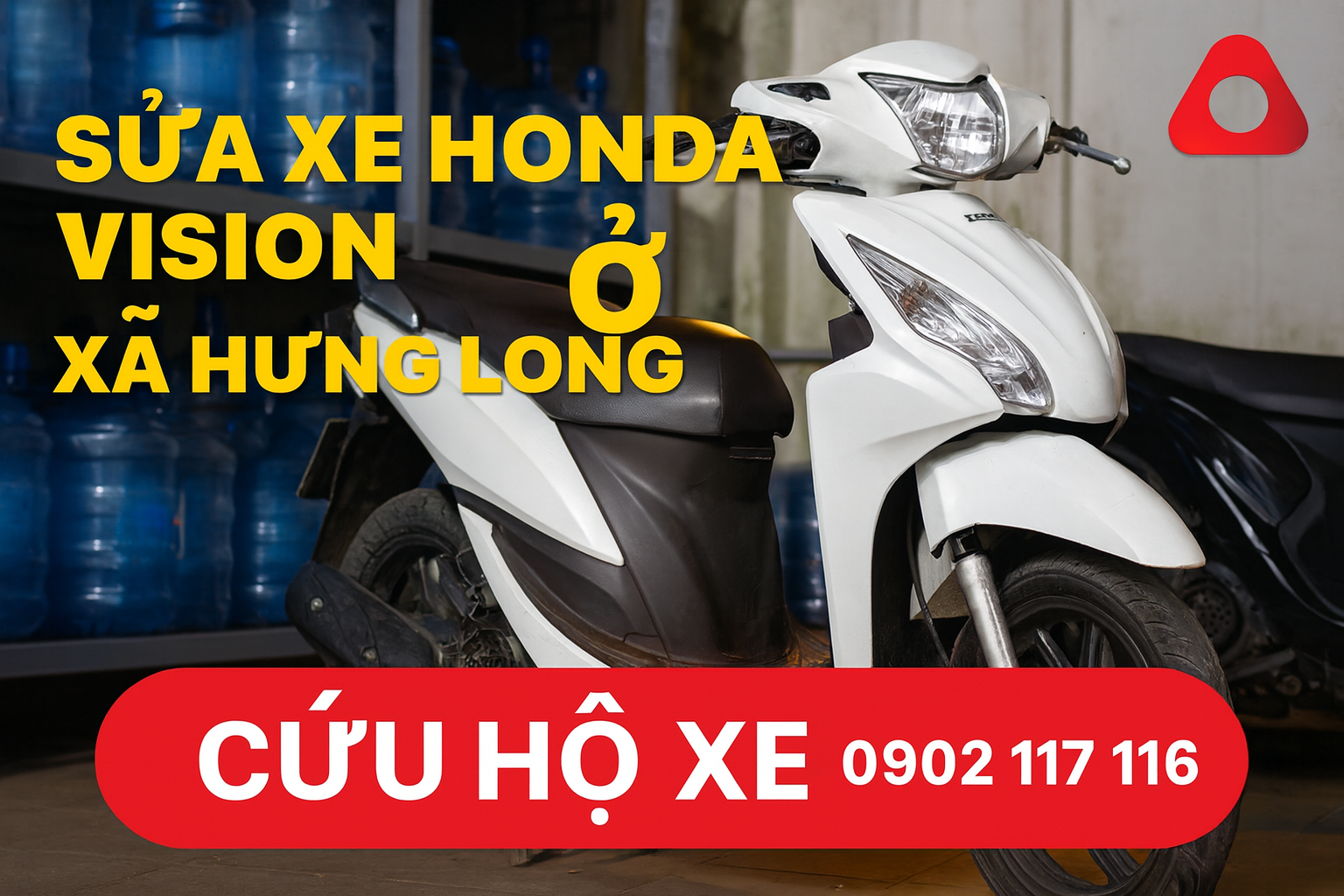 Sửa xe Honda Vision ở Xã Hưng Long