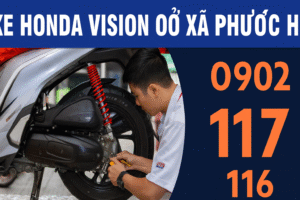 Sửa xe Honda Vision ở xã Phước Hòa
